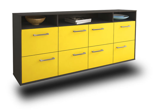 Sideboard Concord, Gelb Studio (180x79x35cm) - Stil.Zeit Möbel GmbH