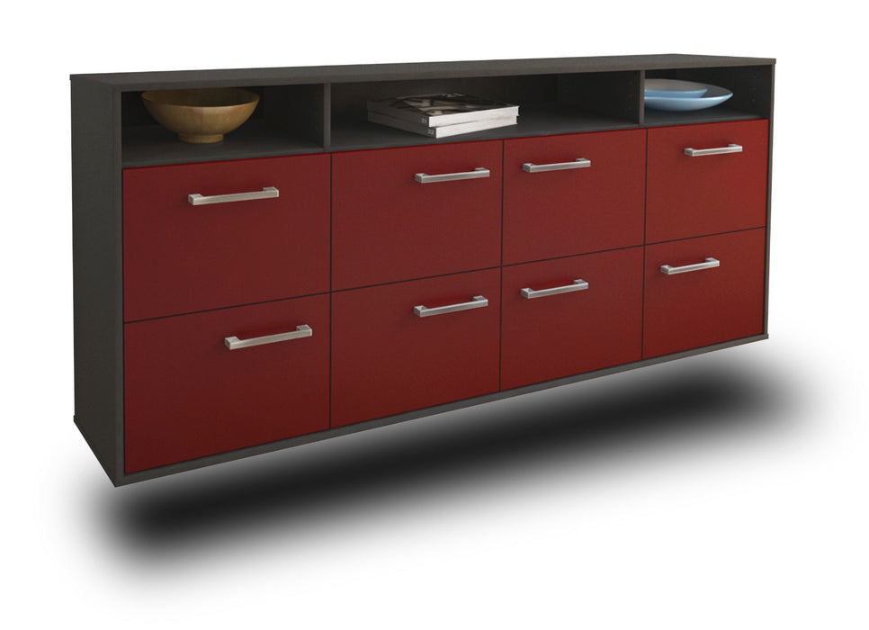 Sideboard Concord, Bordeaux Studio (180x79x35cm) - Stil.Zeit Möbel GmbH