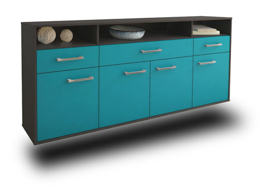 Sideboard Simi Valley, Tuerkis Studio (180x79x35cm) - Stil.Zeit Möbel GmbH