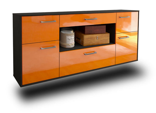 Sideboard Visalia, Orange Studio (180x79x35cm) - Stil.Zeit Möbel GmbH