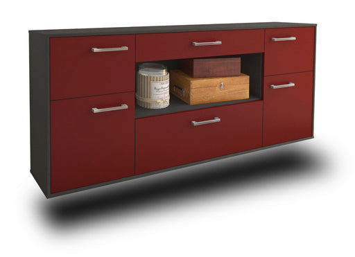 Sideboard Visalia, Bordeaux Studio (180x79x35cm) - Stil.Zeit Möbel GmbH