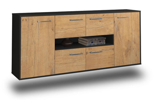 Sideboard Stamford, Eiche Studio (180x79x35cm) - Stil.Zeit Möbel GmbH