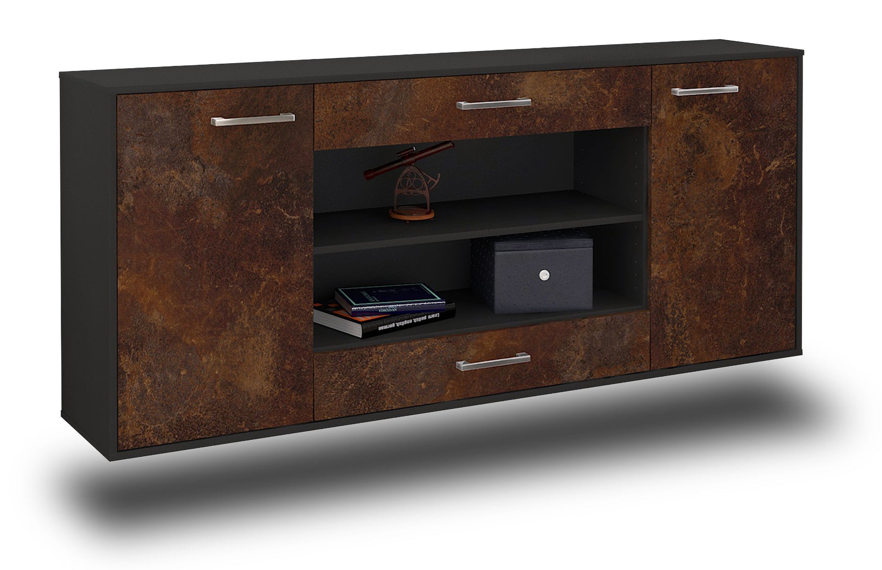 Sideboard Olathe, Rost Studio (180x79x35cm) - Stil.Zeit Möbel GmbH