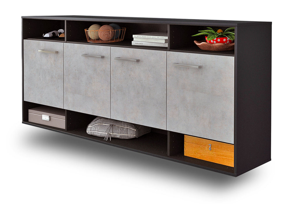 Sideboard Provo, Beton Studio (180x79x35cm) - Stil.Zeit Möbel GmbH