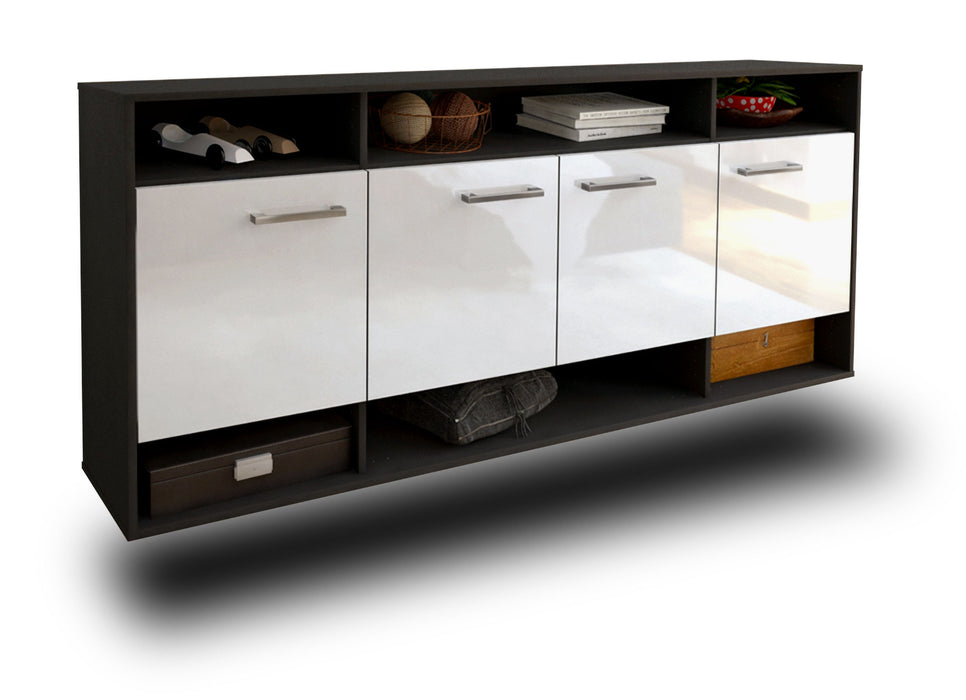 Sideboard Provo, Weiß Studio (180x79x35cm) - Stil.Zeit Möbel GmbH