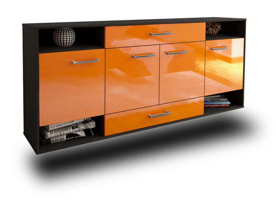 Sideboard Evansville, Orange Studio (180x79x35cm) - Stil.Zeit Möbel GmbH