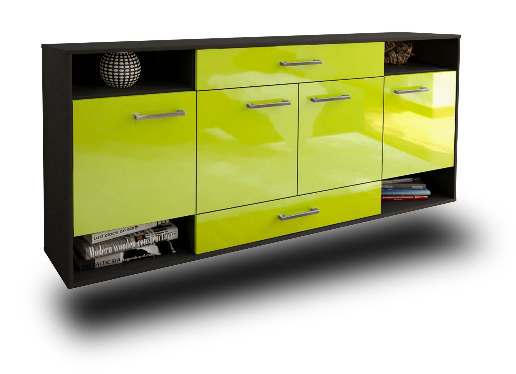 Sideboard Evansville, Gruen Studio (180x79x35cm) - Stil.Zeit Möbel GmbH