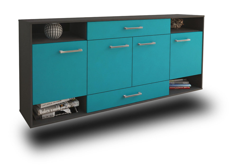 Sideboard Evansville, Tuerkis Studio (180x79x35cm) - Stil.Zeit Möbel GmbH