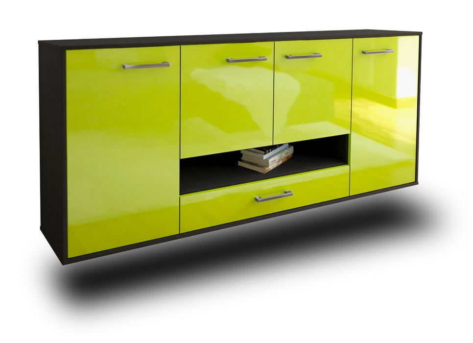 Sideboard Abilene, Gruen Studio (180x79x35cm) - Stil.Zeit Möbel GmbH