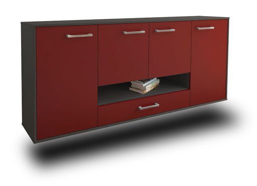 Sideboard Abilene, Bordeaux Studio (180x79x35cm) - Stil.Zeit Möbel GmbH