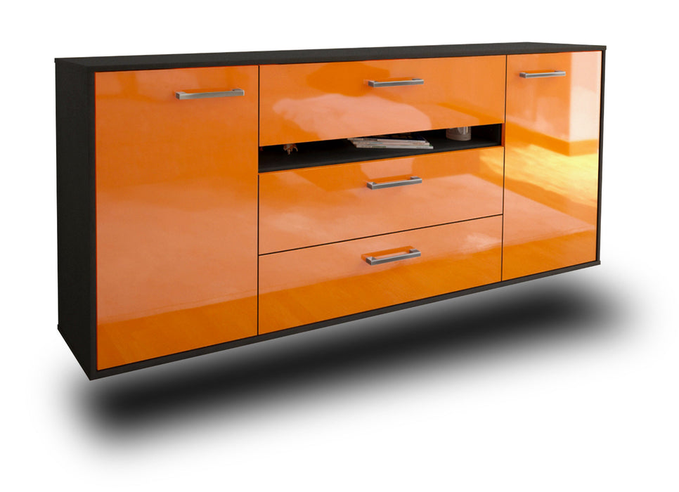 Sideboard McKinney, Orange Studio (180x79x35cm) - Stil.Zeit Möbel GmbH