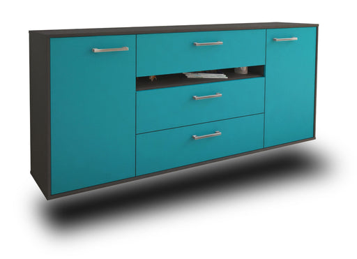 Sideboard McKinney, Tuerkis Studio (180x79x35cm) - Stil.Zeit Möbel GmbH