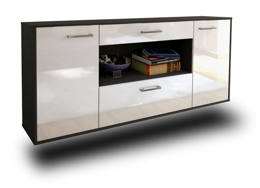 Sideboard Ann Arbor, Weiß Studio (180x79x35cm) - Stil.Zeit Möbel GmbH