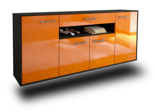 Sideboard Lansing, Orange Studio (180x79x35cm) - Stil.Zeit Möbel GmbH