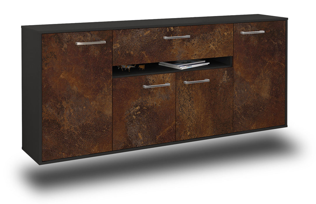 Sideboard Flint, Rost Studio (180x79x35cm) - Stil.Zeit Möbel GmbH