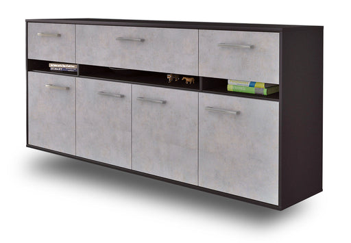 Sideboard Gainesville, Beton Studio (180x79x35cm) - Stil.Zeit Möbel GmbH