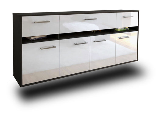 Sideboard Gainesville, Weiß Studio (180x79x35cm) - Stil.Zeit Möbel GmbH