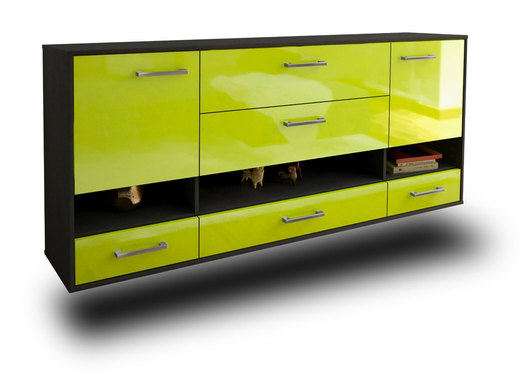 Sideboard Lafayette, Gruen Studio (180x79x35cm) - Stil.Zeit Möbel GmbH