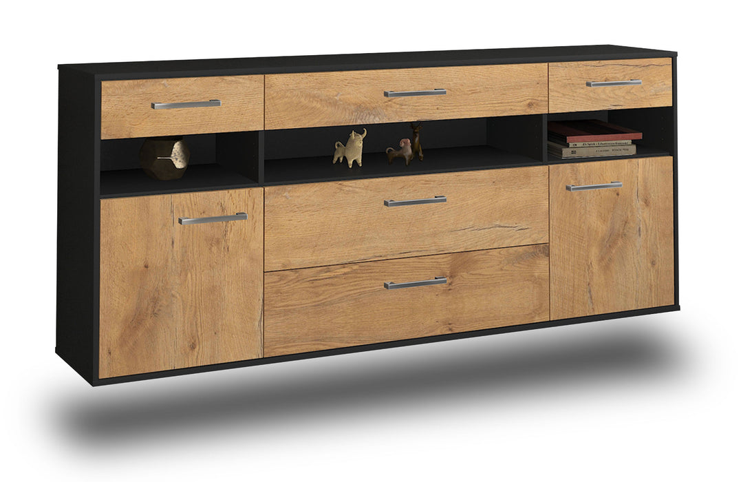 Sideboard Inglewood, Eiche Studio (180x79x35cm) - Stil.Zeit Möbel GmbH