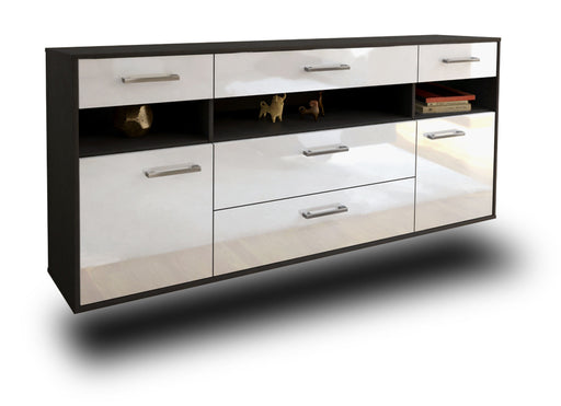 Sideboard Inglewood, Weiß Studio (180x79x35cm) - Stil.Zeit Möbel GmbH