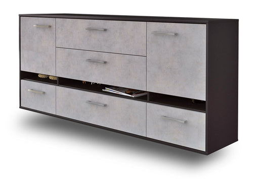 Sideboard Athens, Beton Studio (180x79x35cm) - Stil.Zeit Möbel GmbH