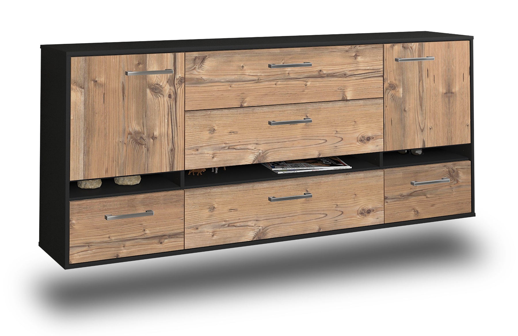 Sideboard Athens, Pinie Studio (180x79x35cm) - Stil.Zeit Möbel GmbH