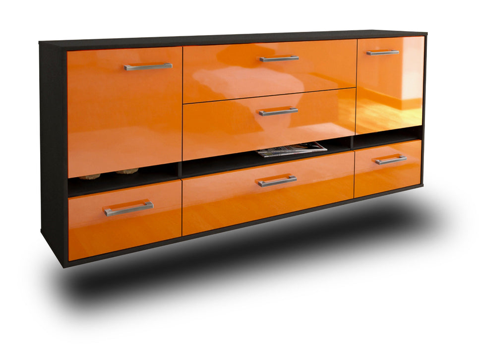 Sideboard Athens, Orange Studio (180x79x35cm) - Stil.Zeit Möbel GmbH