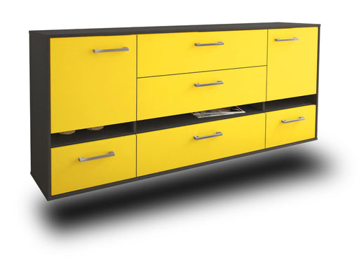 Sideboard Athens, Gelb Studio (180x79x35cm) - Stil.Zeit Möbel GmbH