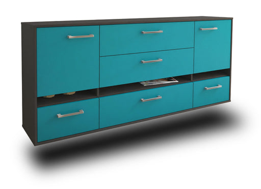 Sideboard Athens, Tuerkis Studio (180x79x35cm) - Stil.Zeit Möbel GmbH