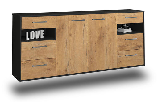 Sideboard Thornton, Eiche Studio (180x79x35cm) - Stil.Zeit Möbel GmbH