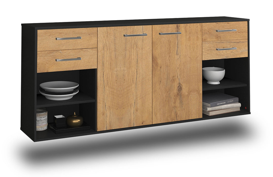 Sideboard Independence, Eiche Studio (180x79x35cm) - Stil.Zeit Möbel GmbH