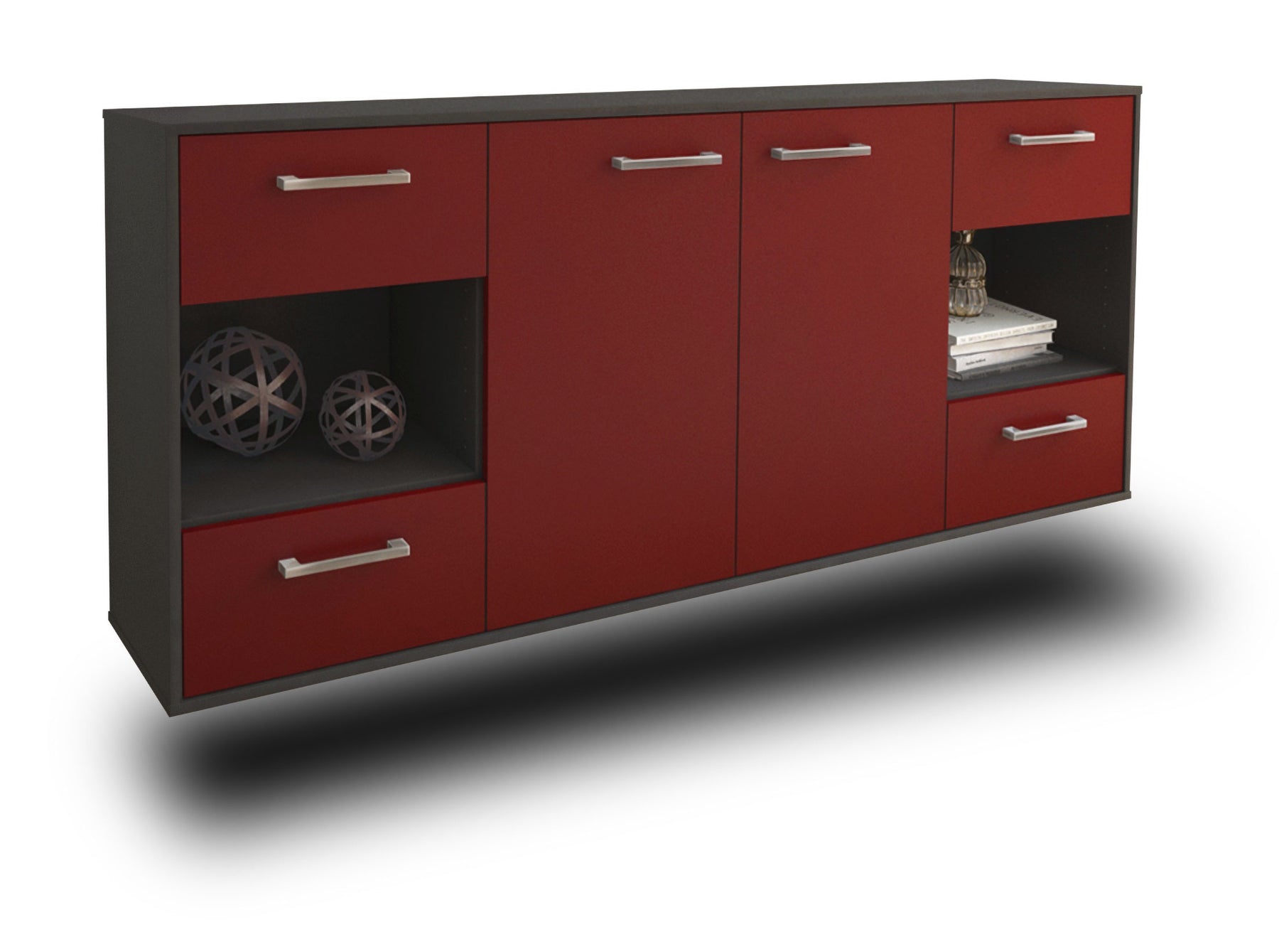 Sideboard Santa Clara, Bordeaux Studio (180x79x35cm) - Stil.Zeit Möbel GmbH