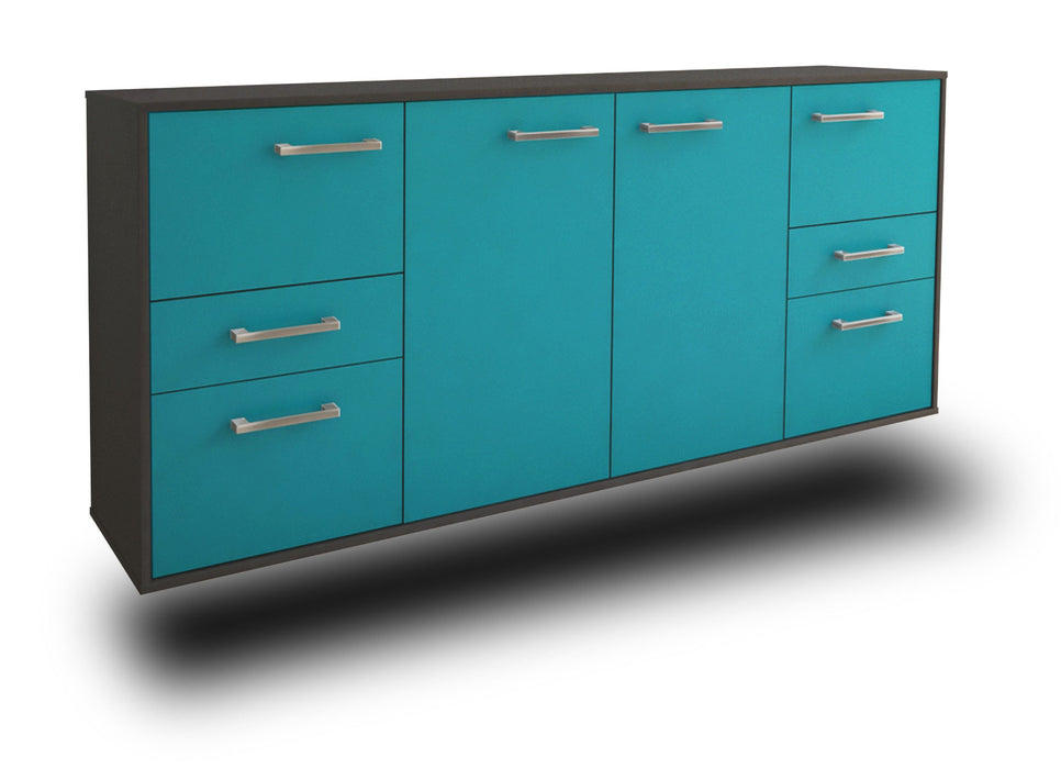 Sideboard Beaumont, Tuerkis Studio (180x79x35cm) - Stil.Zeit Möbel GmbH