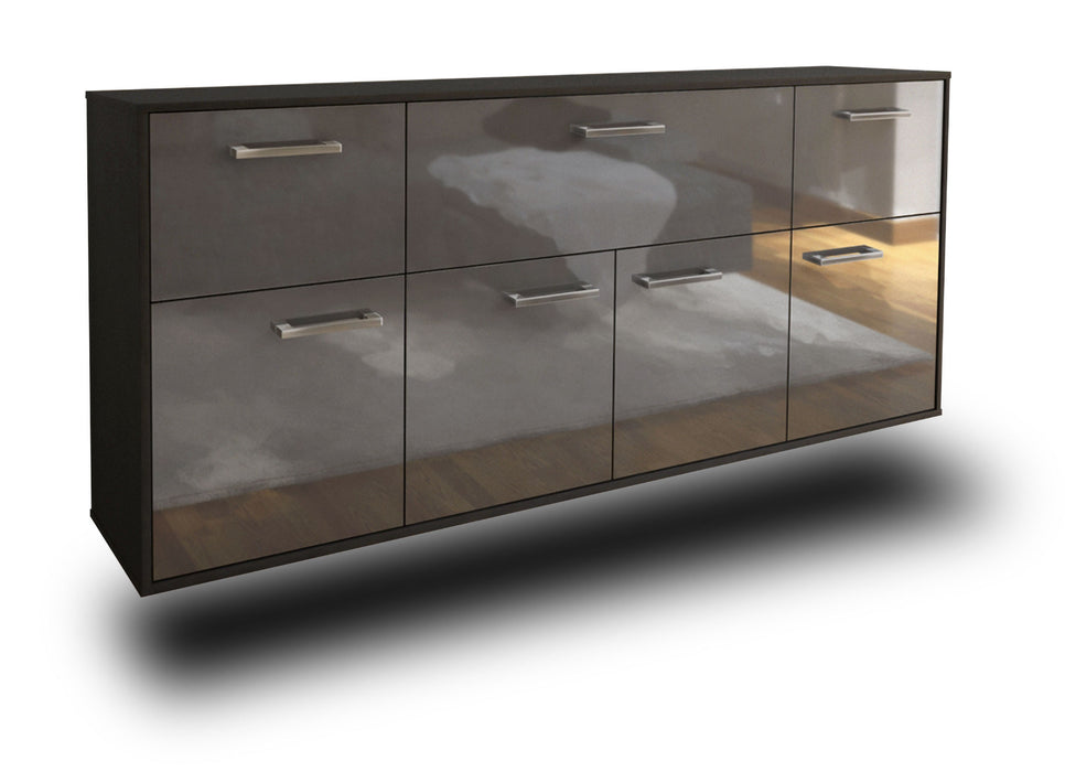 Sideboard Roseville, Grau Studio (180x79x35cm) - Stil.Zeit Möbel GmbH