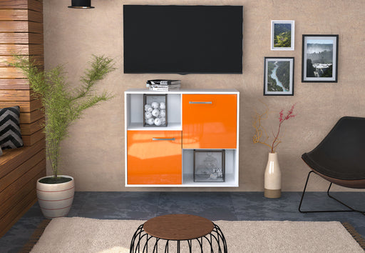 Sideboard Modesto, Orange Front (92x79x35cm) - Stil.Zeit Möbel GmbH