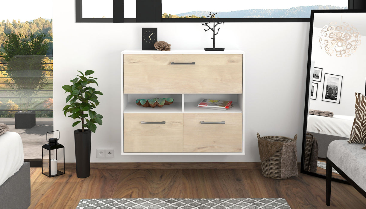 Sideboard San Bernardino, Zeder Front (92x79x35cm) - Stil.Zeit Möbel GmbH