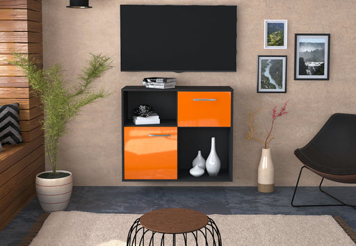 Sideboard Shreveport, Orange Front (92x79x35cm) - Stil.Zeit Möbel GmbH