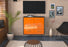 Sideboard Worcester, Orange Front (92x79x35cm) - Stil.Zeit Möbel GmbH