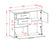 Sideboard Salt Lake City, Beton Maß ( 92x79x35cm) - Stil.Zeit Möbel GmbH
