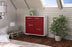 Sideboard Fremont, Rot Seite ( 92x79x35cm) - Stil.Zeit Möbel GmbH