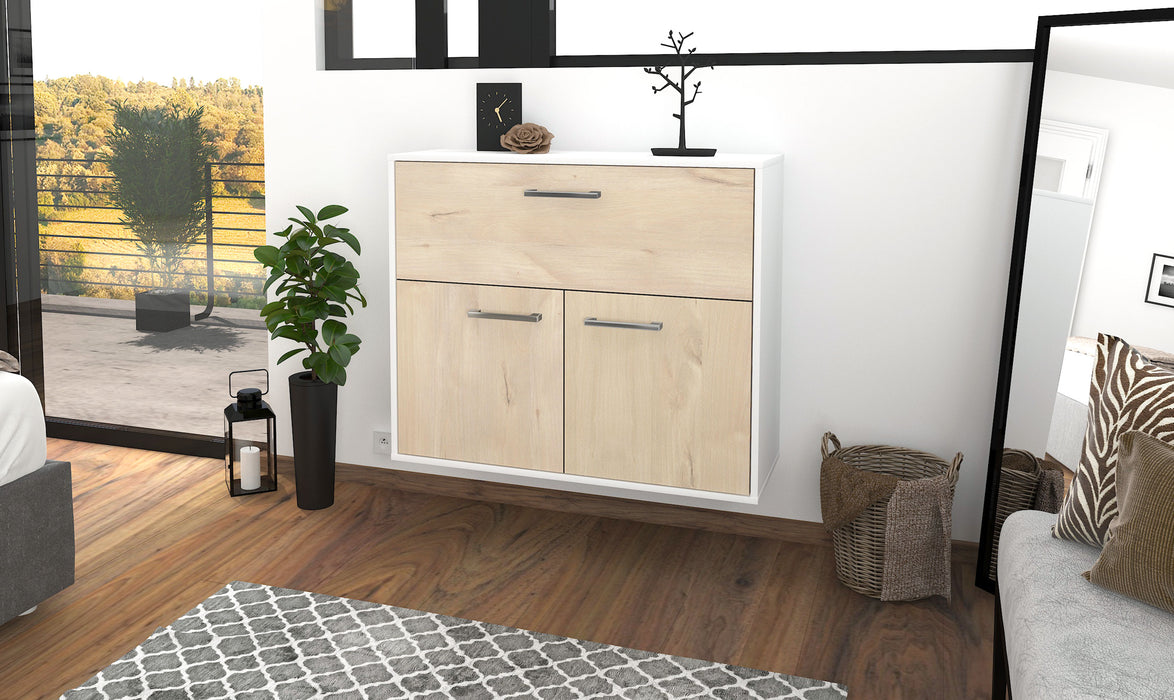 Sideboard Irving, Zeder Seite ( 92x79x35cm) - Stil.Zeit Möbel GmbH