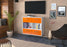 Sideboard Providence, Orange Seite ( 92x79x35cm) - Stil.Zeit Möbel GmbH