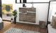 Sideboard Fayetteville, Treibholz Seite ( 92x79x35cm) - Stil.Zeit Möbel GmbH