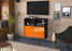 Sideboard Rochester, Orange Seite ( 92x79x35cm) - Stil.Zeit Möbel GmbH