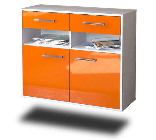 Sideboard North Las Vegas, Orange Studio (92x79x35cm) - Stil.Zeit Möbel GmbH
