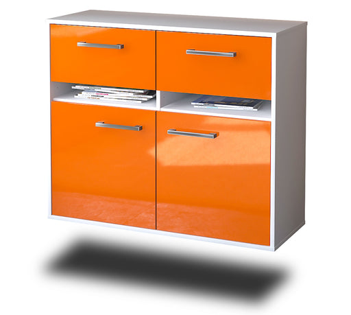 Sideboard Akron, Orange Studio (92x79x35cm) - Stil.Zeit Möbel GmbH