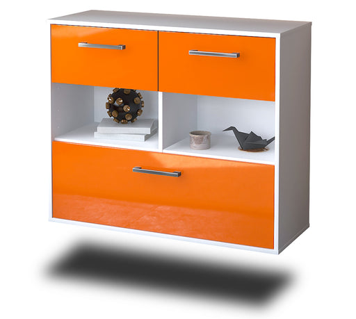Sideboard Newport News, Orange Studio (92x79x35cm) - Stil.Zeit Möbel GmbH