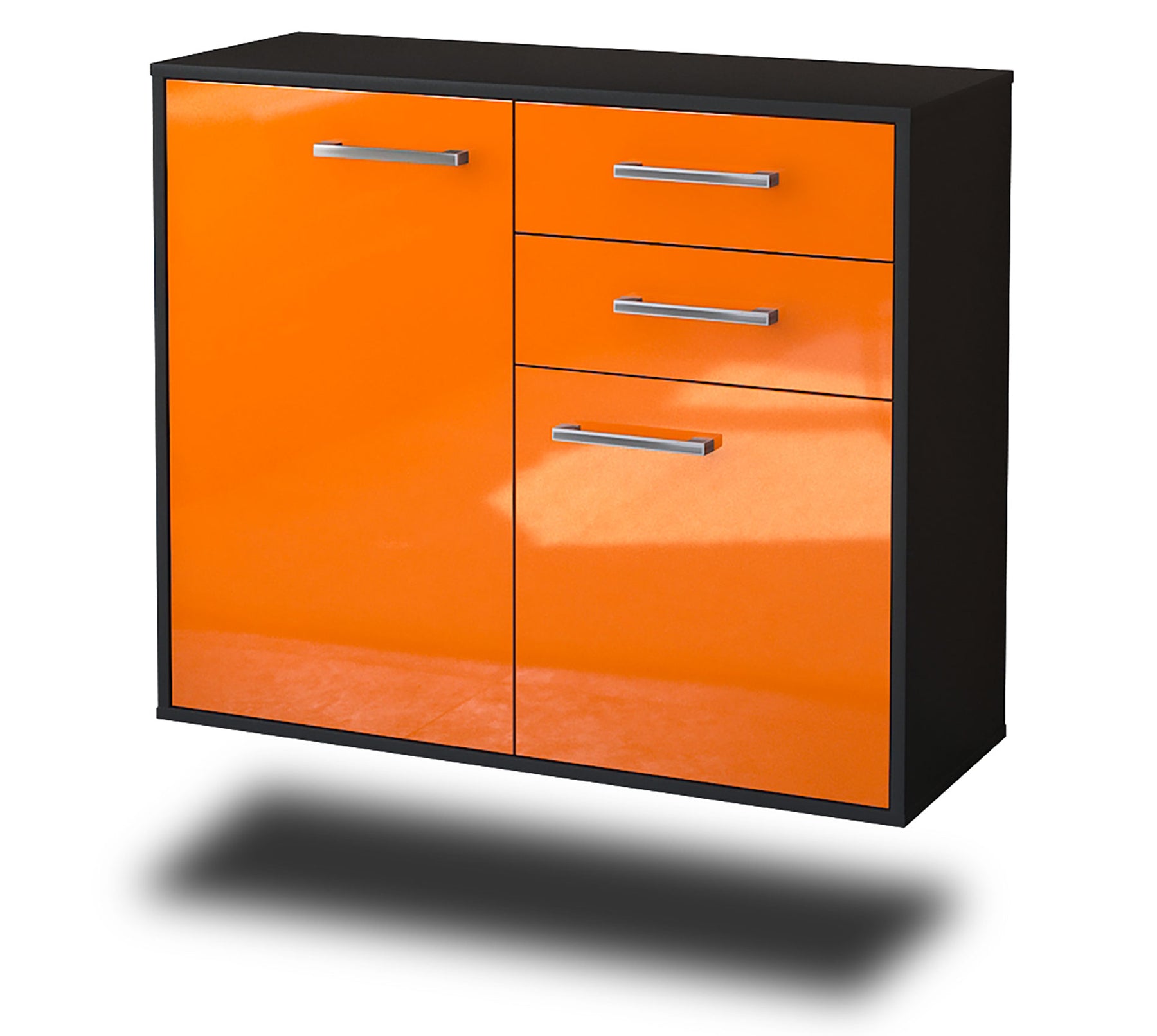 Sideboard Huntington Beach, Orange Studio (92x79x35cm) - Stil.Zeit Möbel GmbH