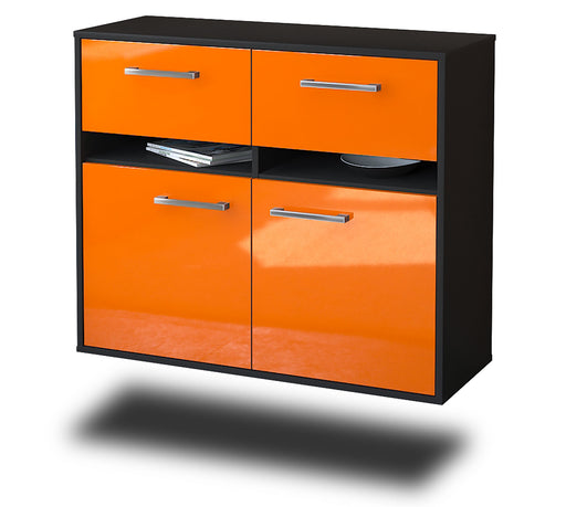 Sideboard Fort Lauderdale, Orange Studio (92x79x35cm) - Stil.Zeit Möbel GmbH