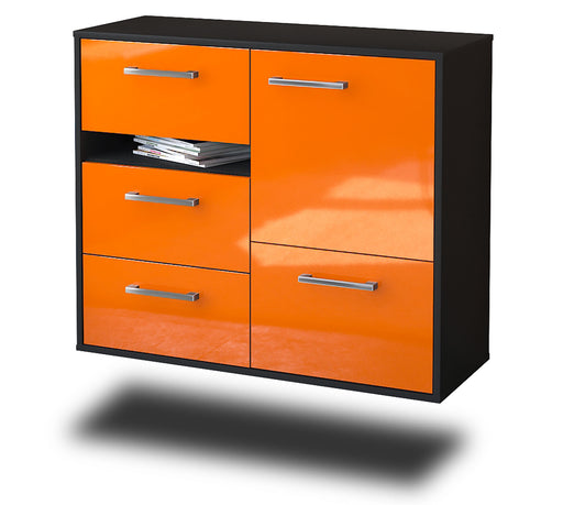 Sideboard Ontario, Orange Studio (92x79x35cm) - Stil.Zeit Möbel GmbH